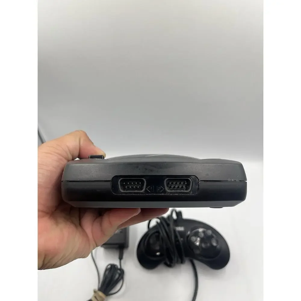 Sega Genesis 3 Console w/ Original 6 Button Controller & OEM Adapter - Black